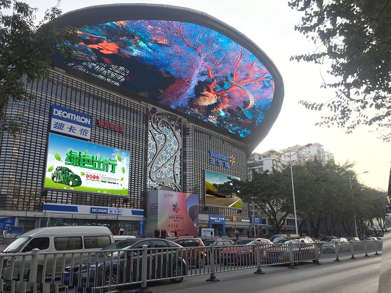 全彩led透明屏主要應(yīng)用在哪些地方？
